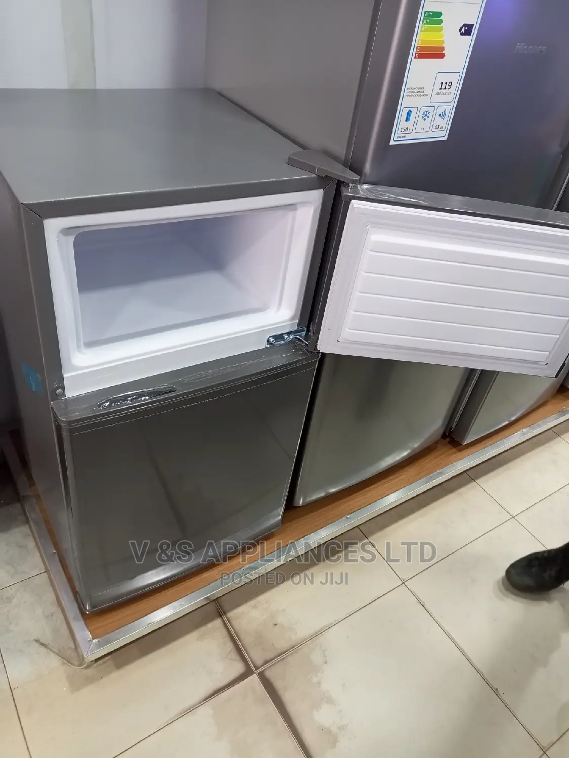 100l Hisense Double Doors