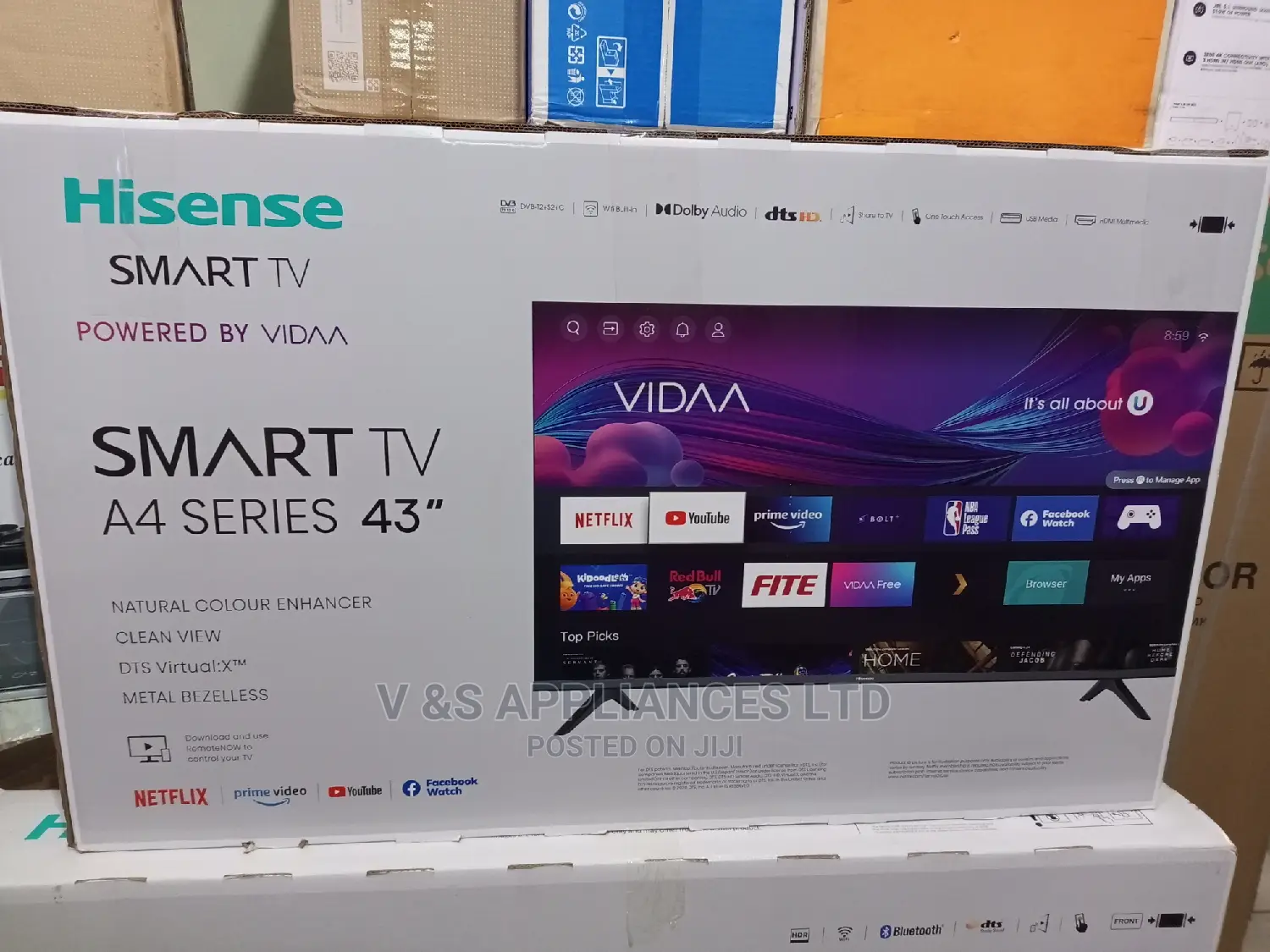 43 Hisense Smart Tv Vidaa