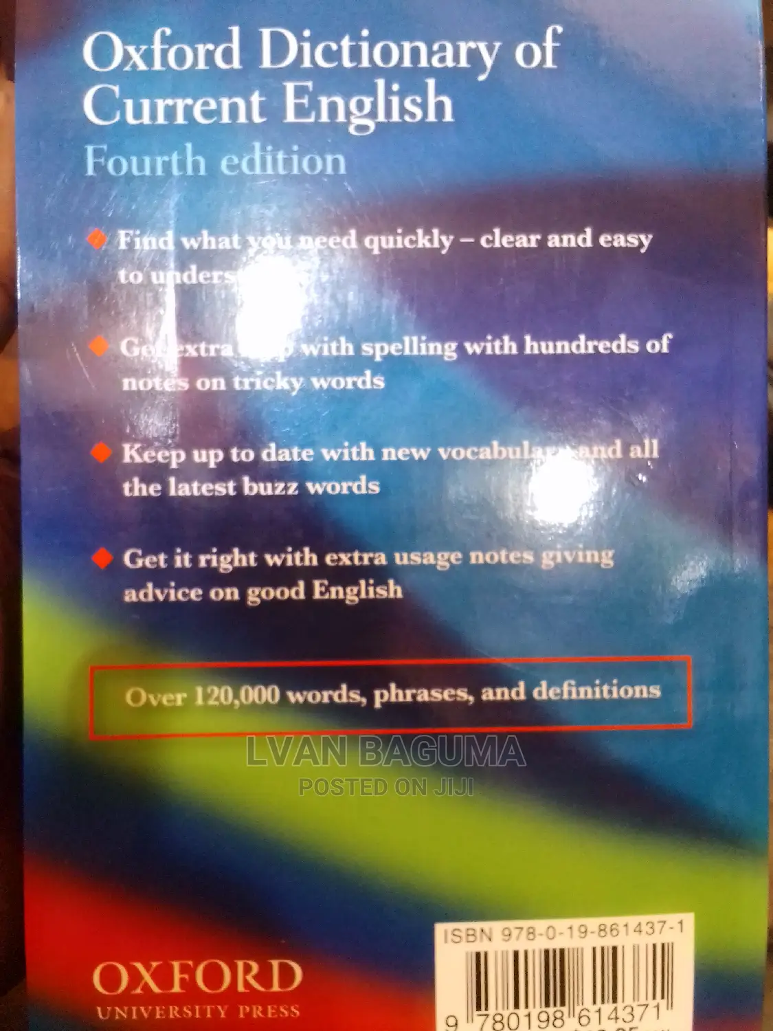 Oxford Dictionary of Current English.
