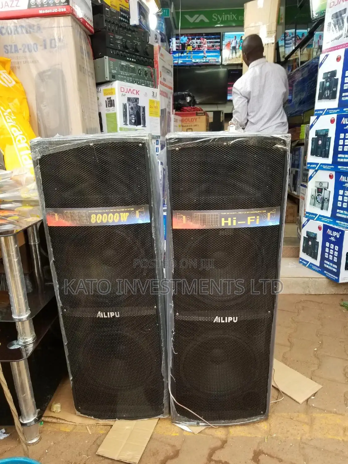 Twin Speakers Heavy Duty