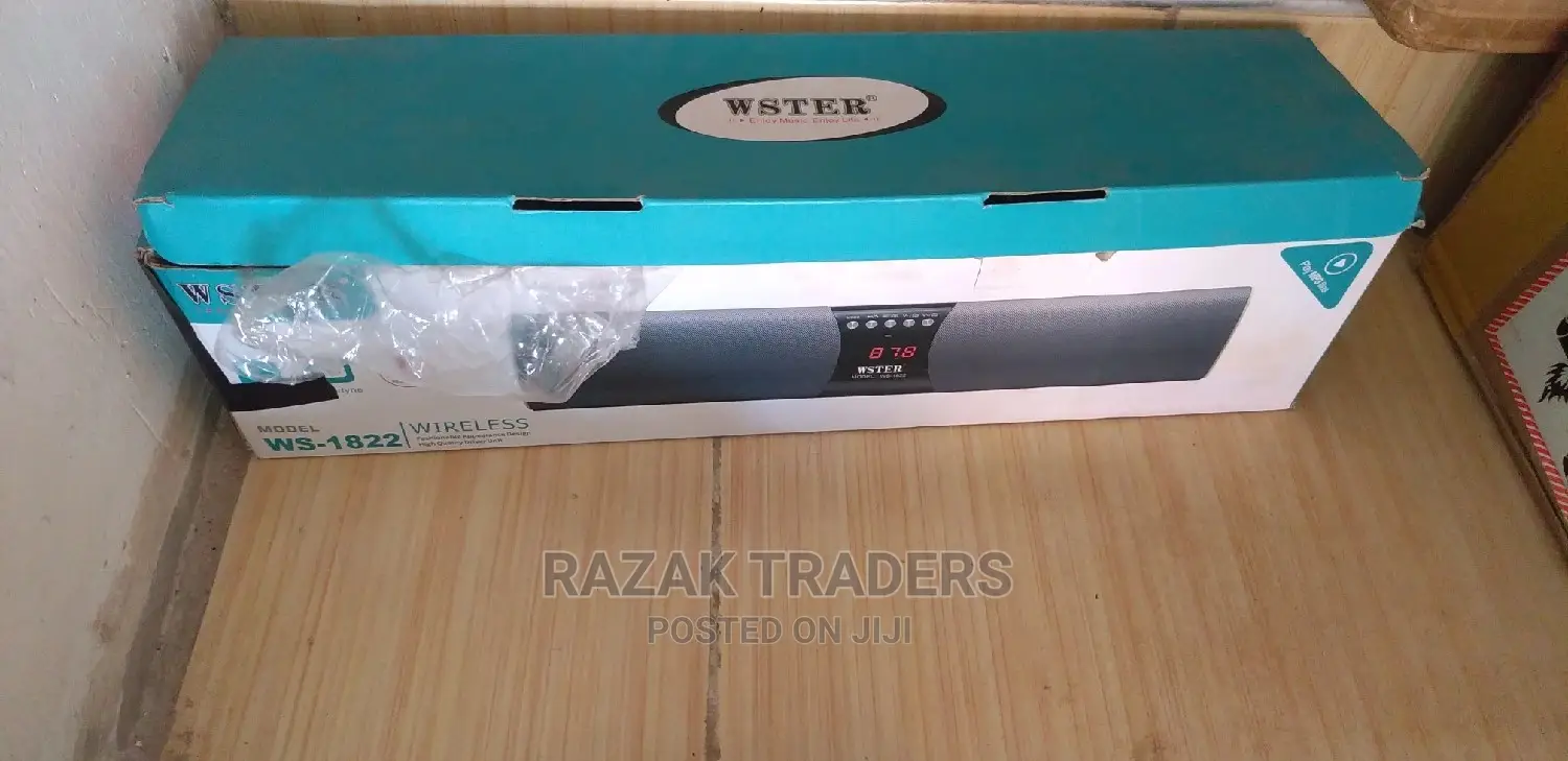 Wster WS 1822 Bluetooth Speaker With Bass