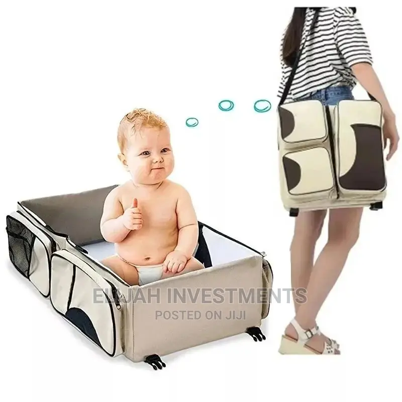 3in1 Diaper Bag and Travel Cot Bag