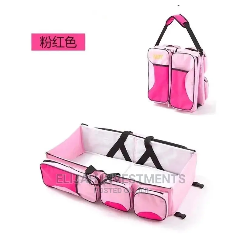 3in1 Diaper Bag and Travel Cot Bag
