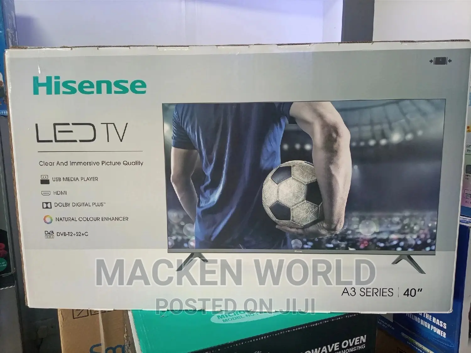 Hisense 40 Digital Frameless Free to Air New
