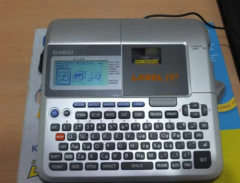 Casio Kl 7400 Ez Qwerty Label Printer. in Central Division Printers