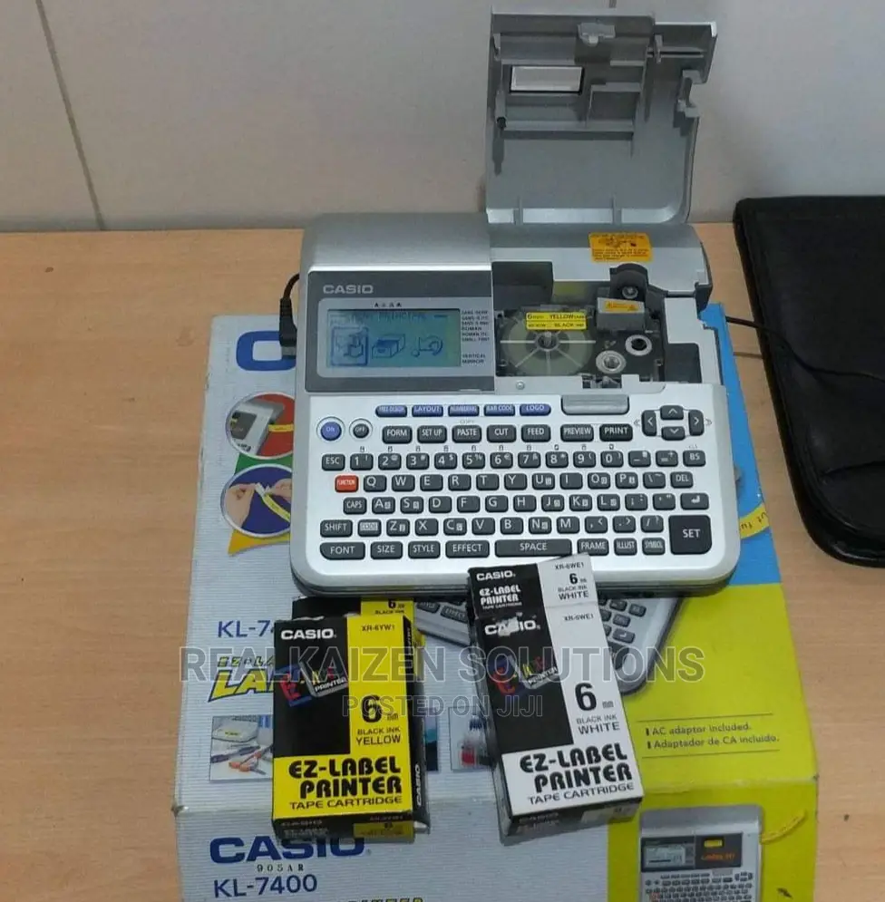 Casio Kl 7400 Ez Qwerty Label Printer. in Central Division Printers