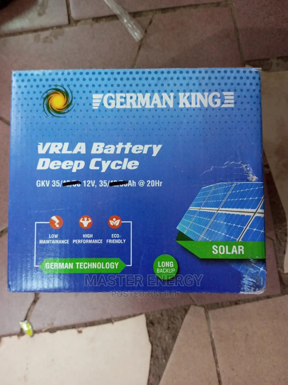 35ah German King Battery
