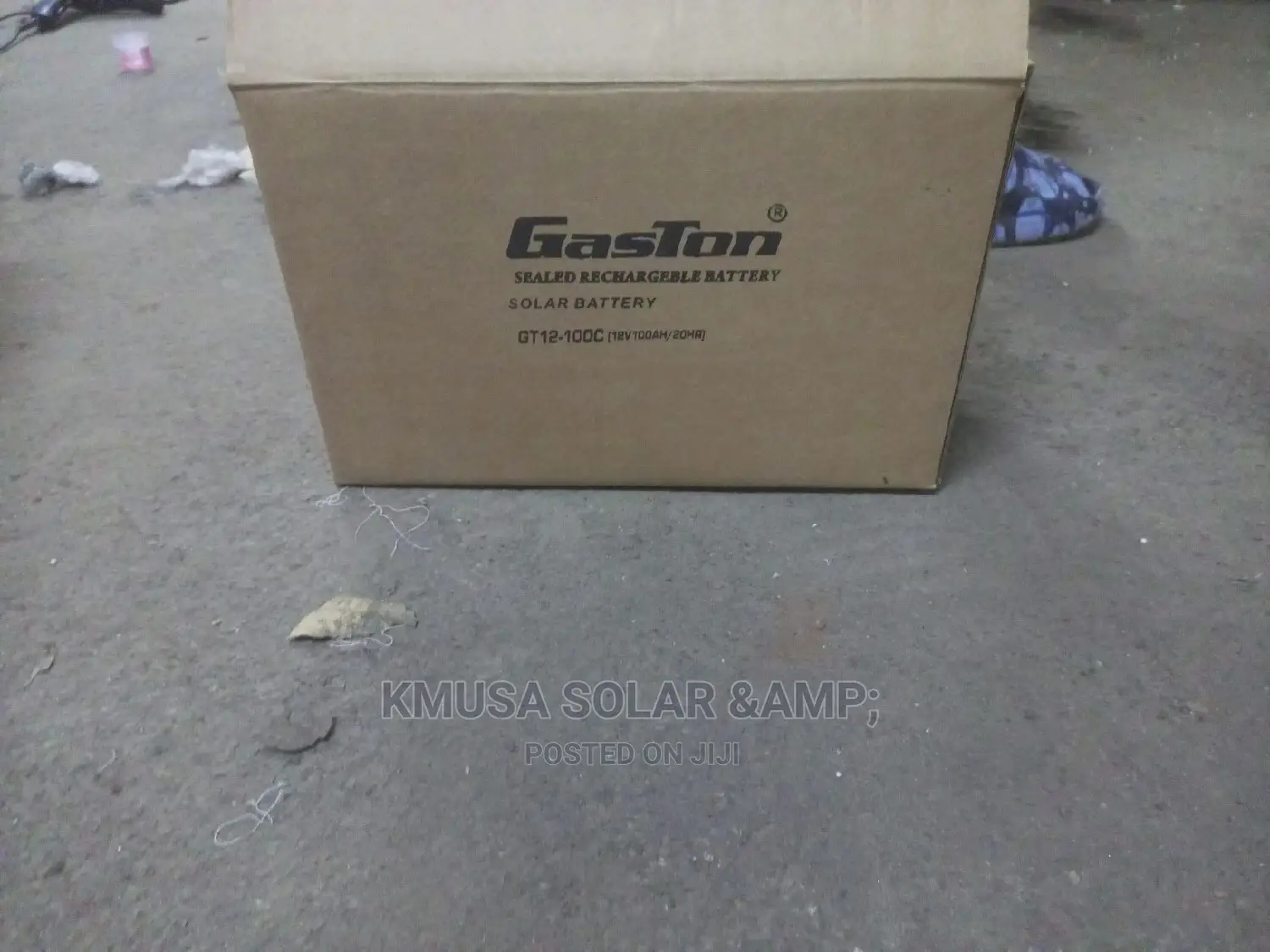 12/100ah Gaston Battery