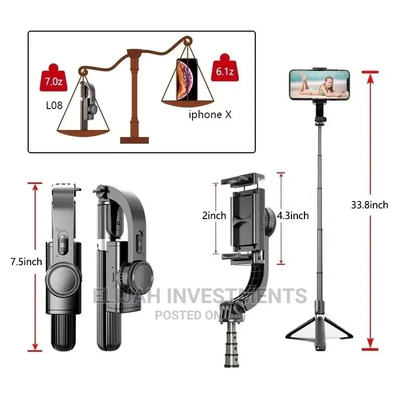 Multifunctional Selfie Stick