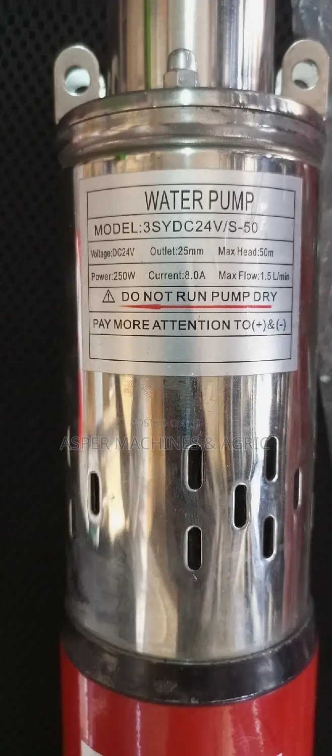 Solar Submersible Water Pump