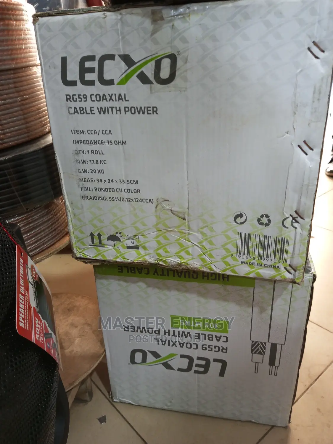 305 Mtrs Lexco Coaxial Cable For CCTV