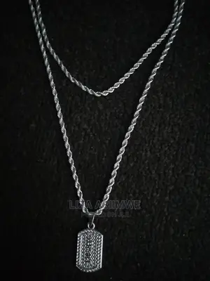 Men's Simple Double Chain/Necklaces Available
