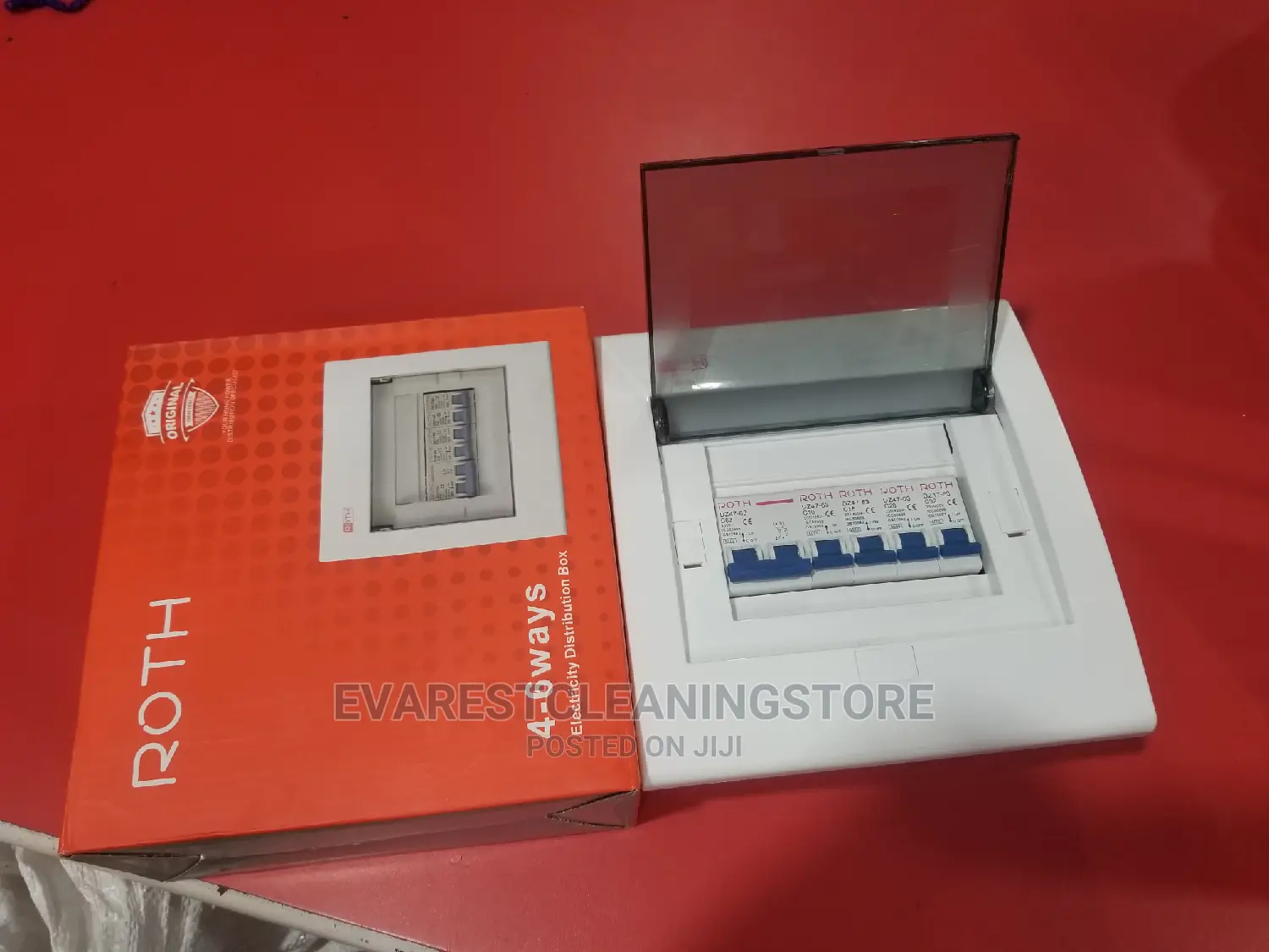 Electricity Distribution Box 4-6 Ways Main Switch Roth