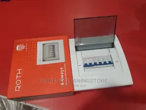 Electricity Distribution Box 4-6 Ways Main Switch Roth