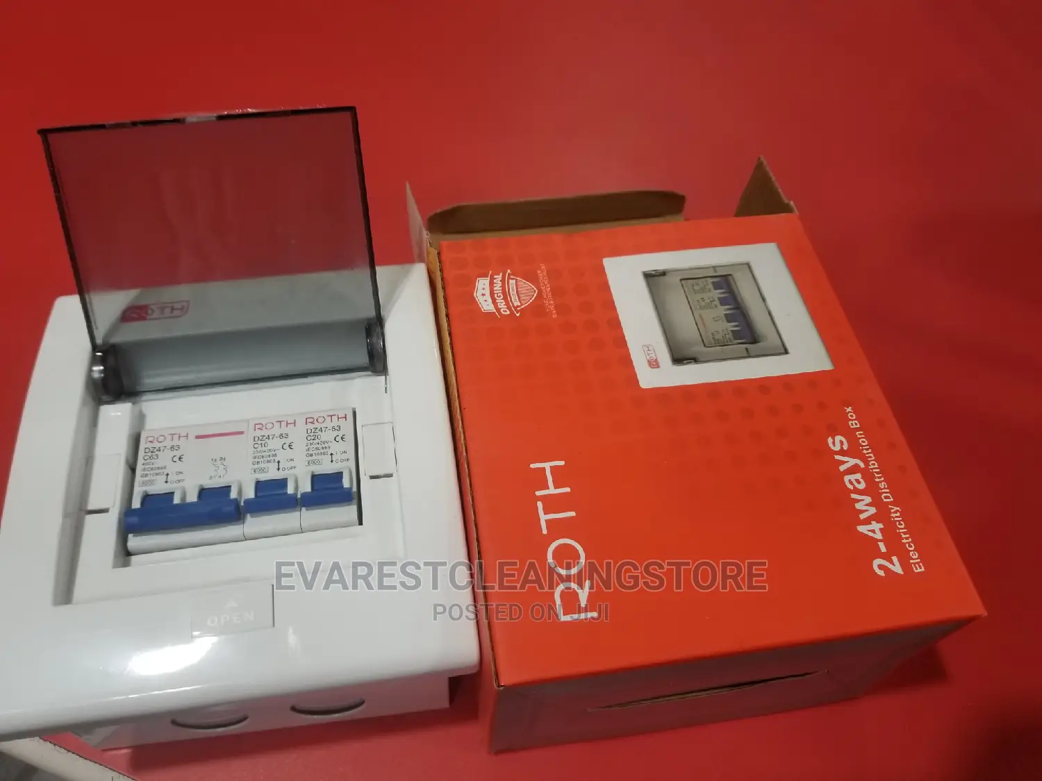 2-4ways Electricity Distribution Box Metalic