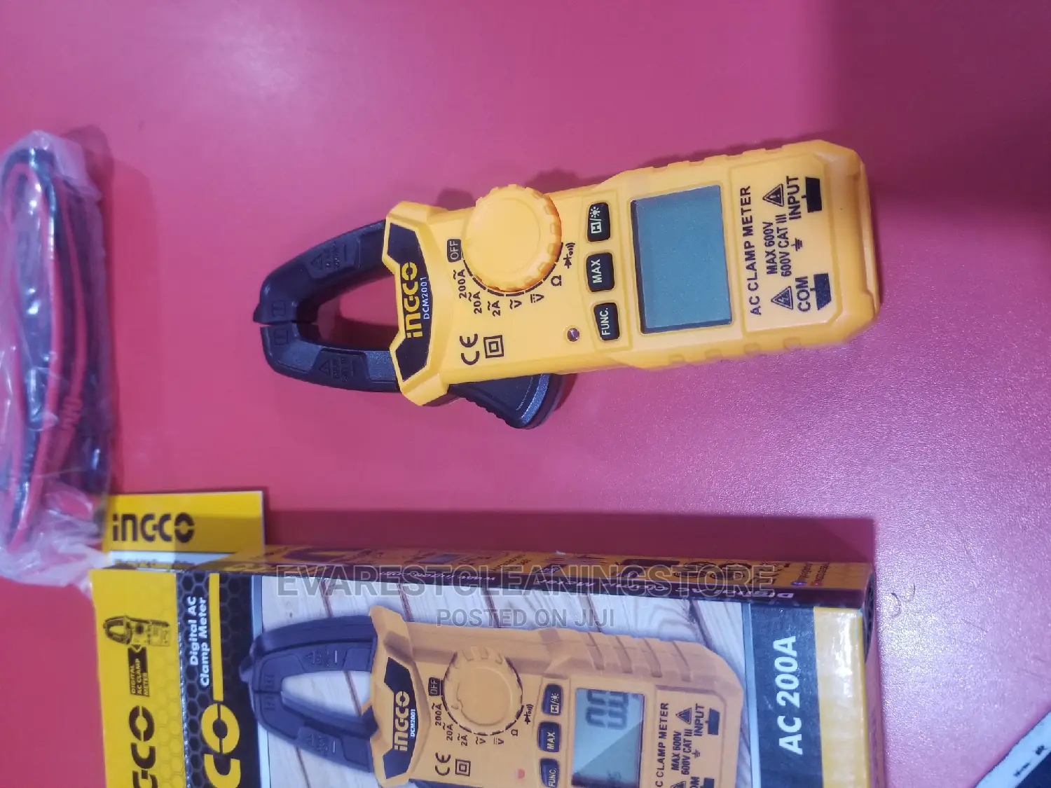 Digital AC Clamp Meter Ingco
