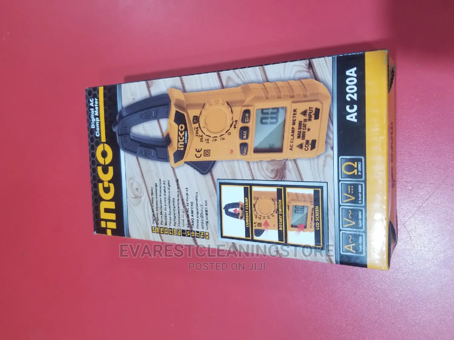 Digital AC Clamp Meter Ingco