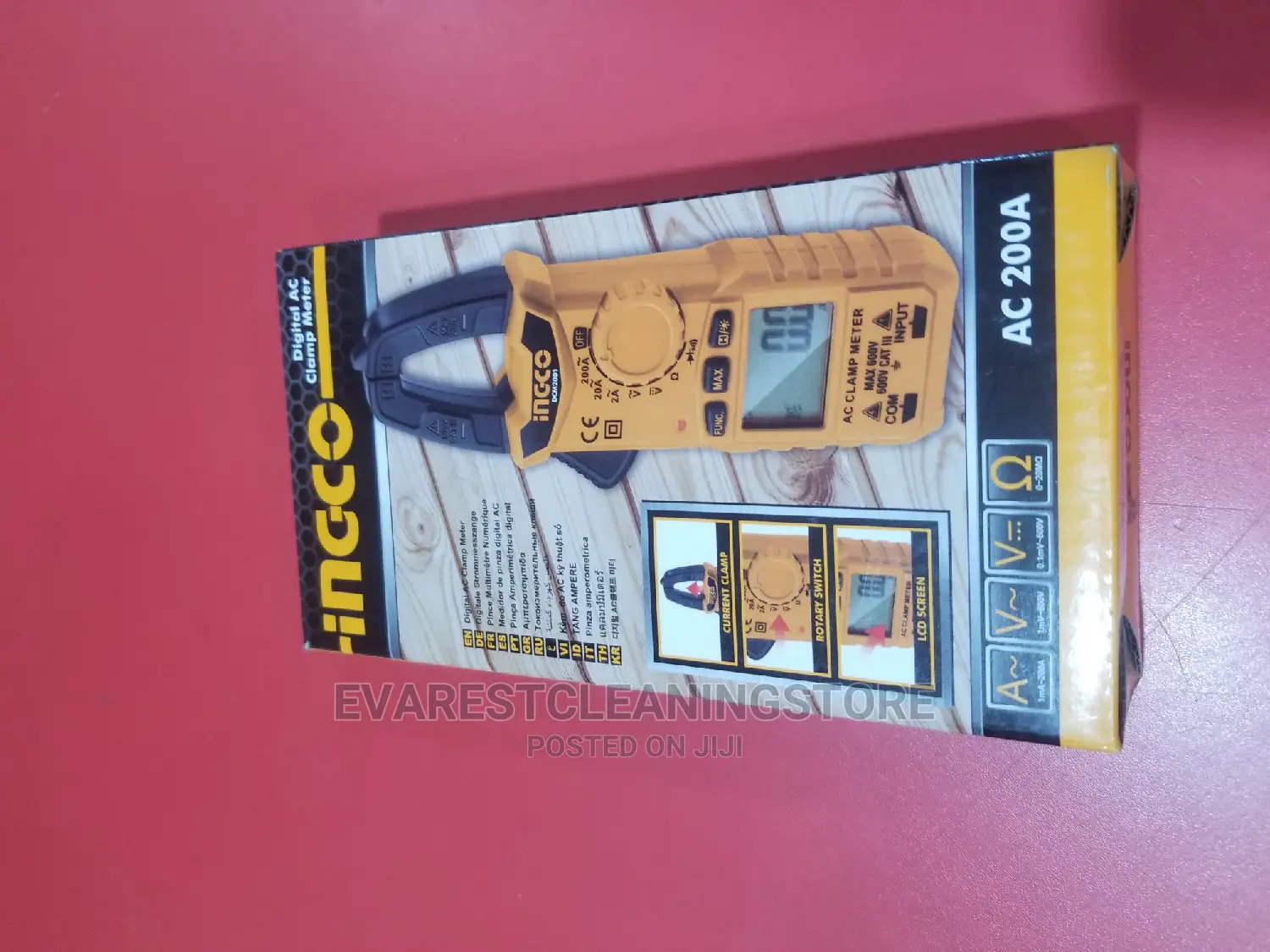 Digital AC Clamp Meter Ingco