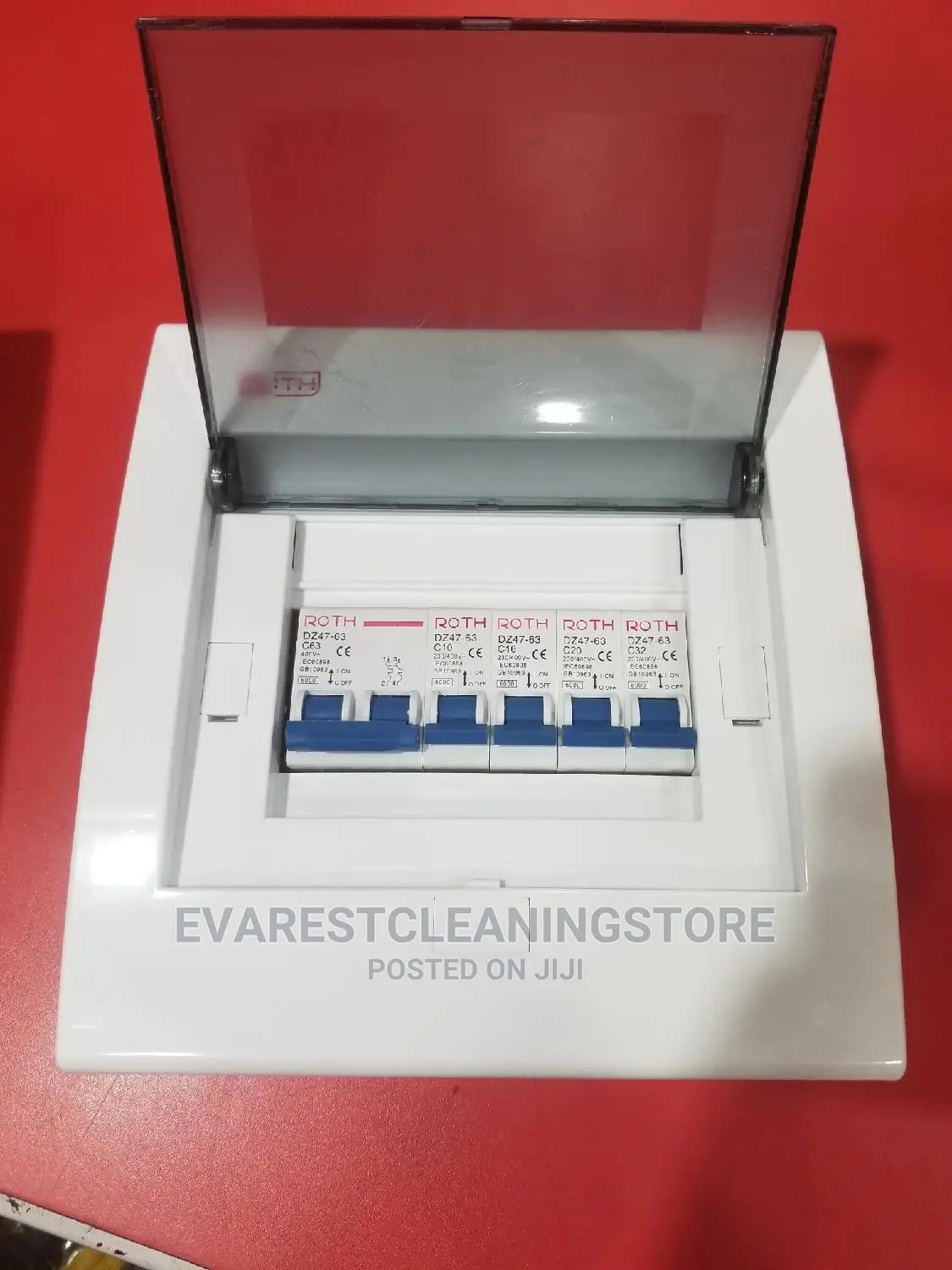 Electricity Distribution Box 4-6 Ways Main Switch Roth