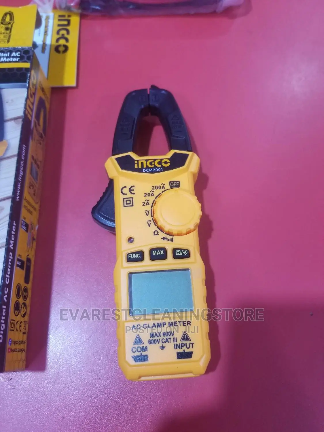 Digital AC Clamp Meter Ingco