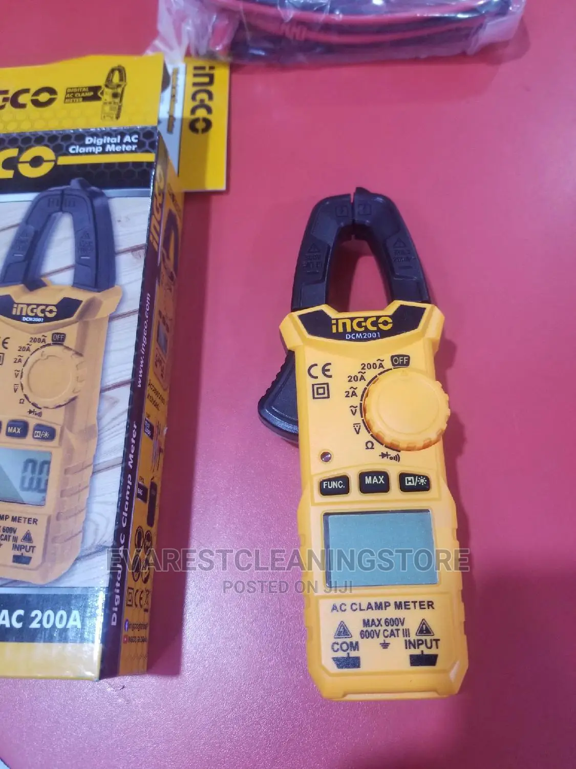Digital AC Clamp Meter Ingco