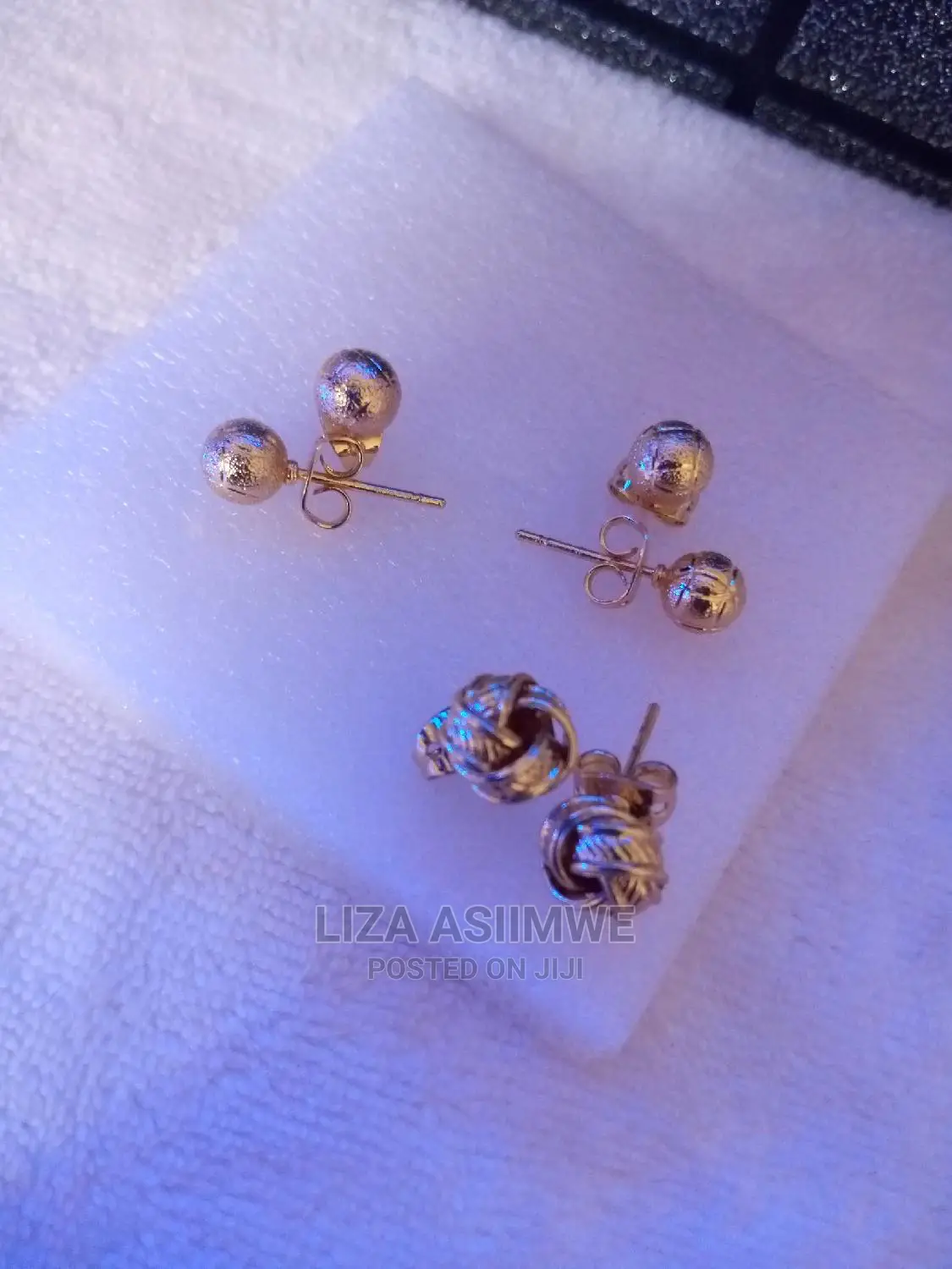 Simple Lady Ear Pins Available Each Pair Is at 5 Thousand