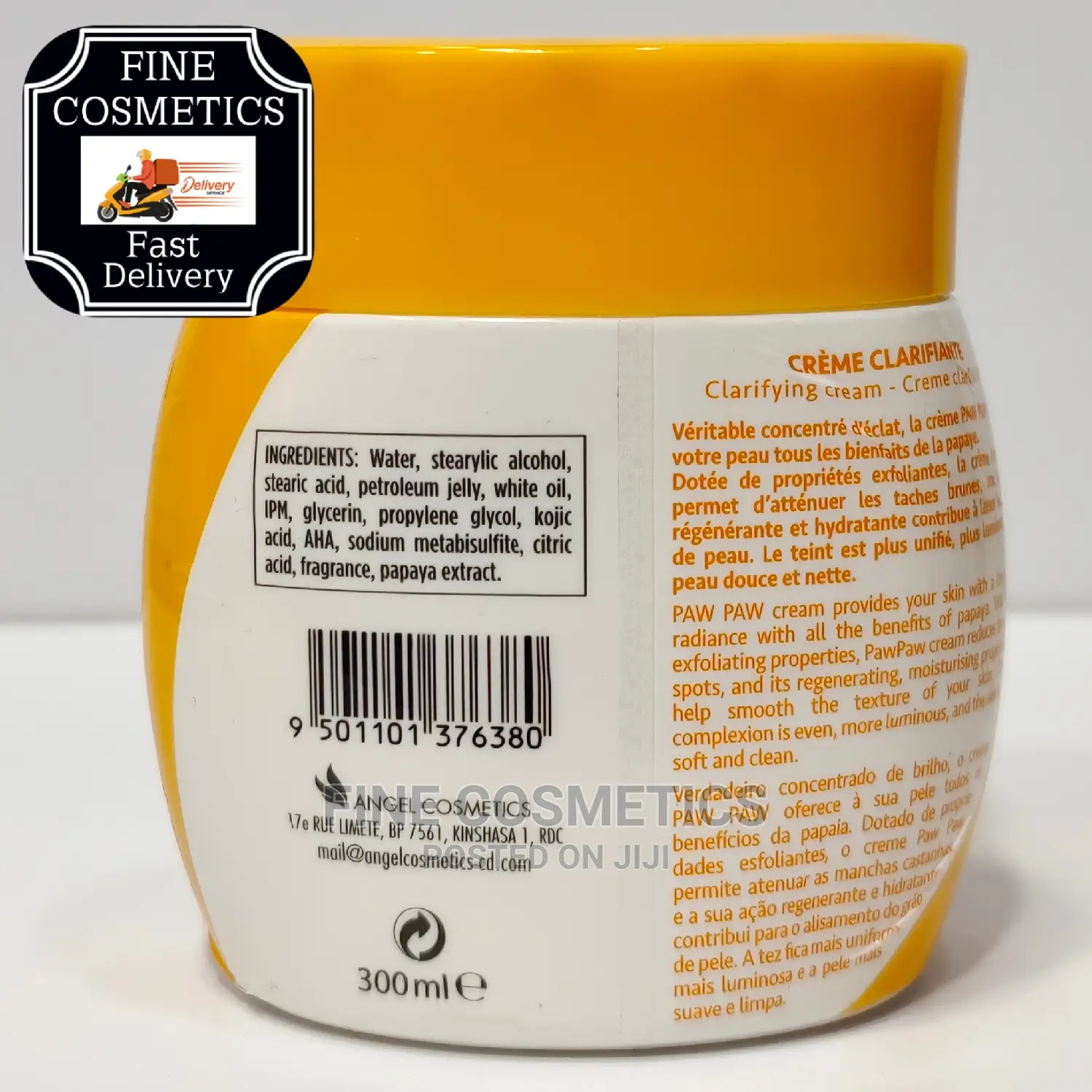 PAW PAW Clarifying Body Cream With Vitamin E and Papaya Oil
