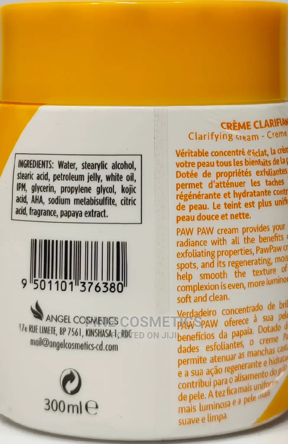 PAW PAW Clarifying Body Cream With Vitamin E and Papaya Oil