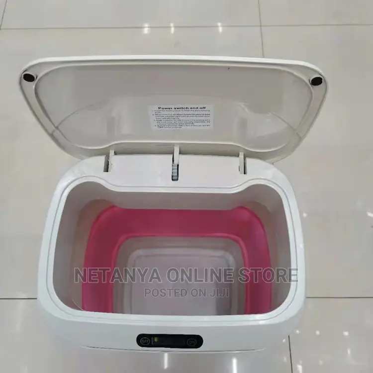 Smart Sensor Folding Trash Can