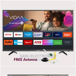Hisense 43 Inch Smart Frameless +Free Antenna