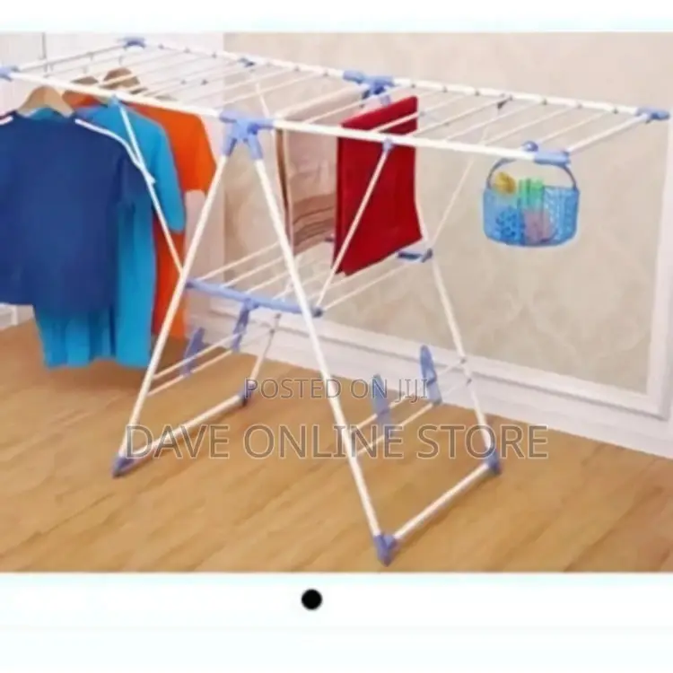 Steel Telescopic Clothes Rack, Dryer. Drying, Rod, Hanger