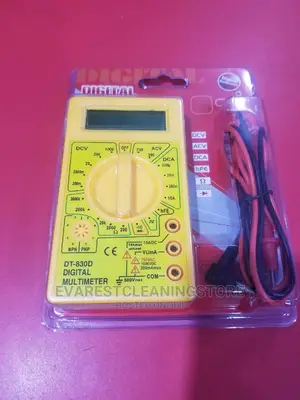 Multimeter Digital Yellow