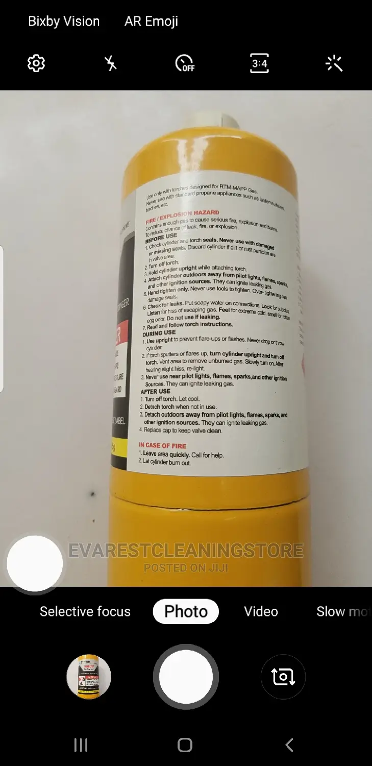 RT MAPP Brazing Fuel Gas