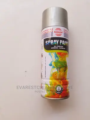 Spray Paint Asmaco Siliver, Red, Blue, Yellow Grey
