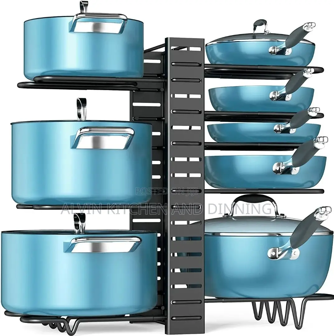 Pots and Pans Organizer for Cabinet