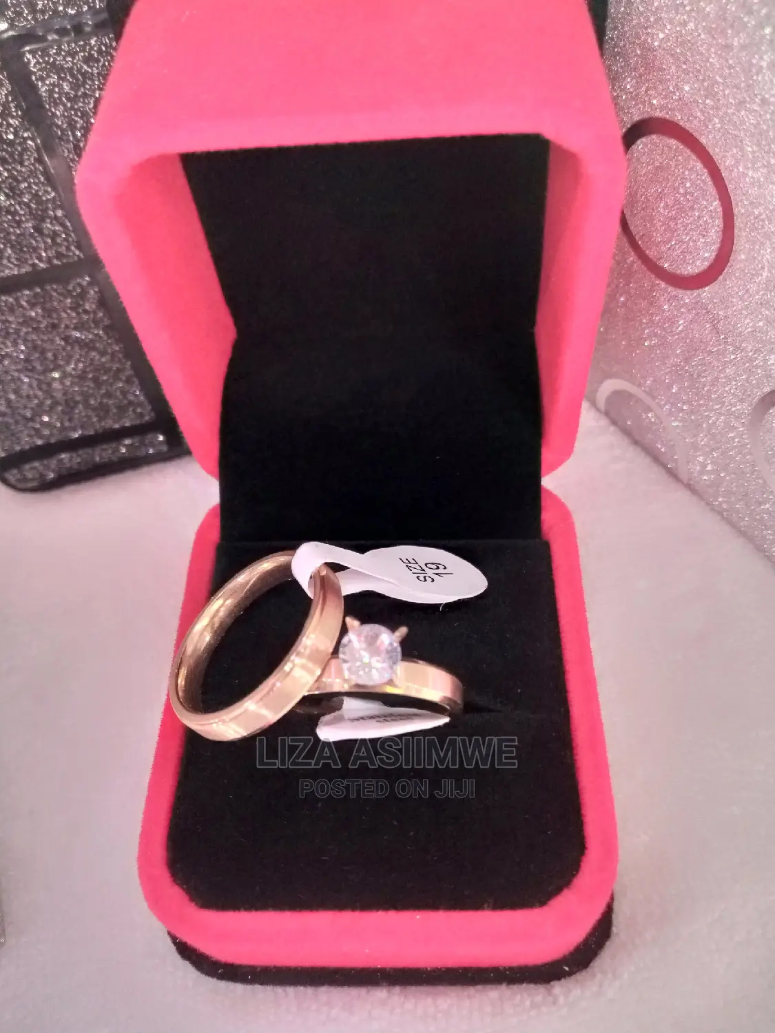 Engagement and Wedding Rings Available With the Ring Box