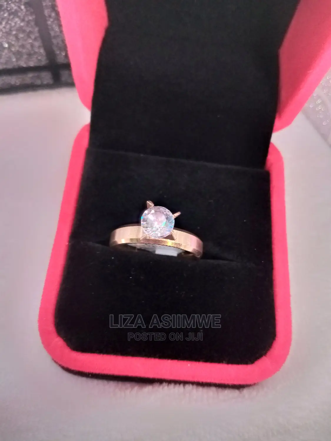 Engagement Rings Available With the Ring Box It's Self