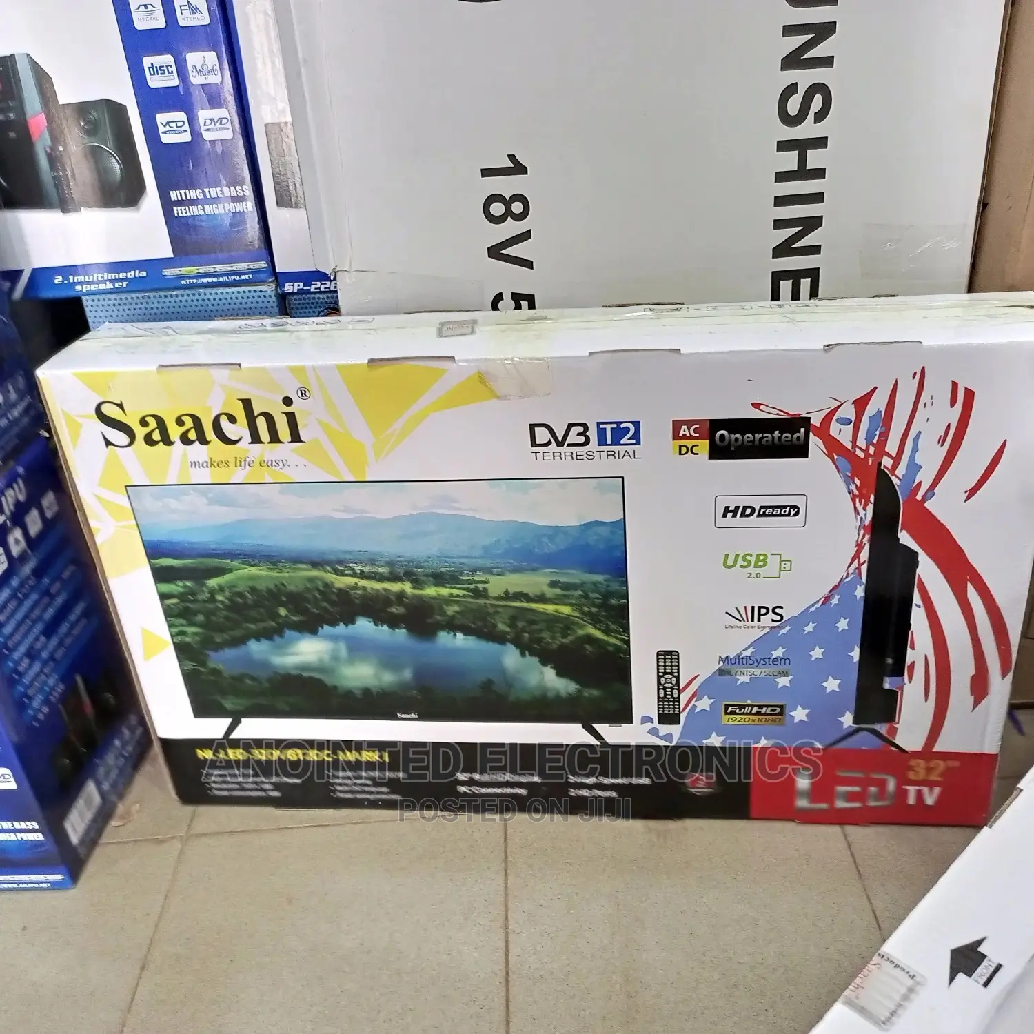 Saach 32" Flameless