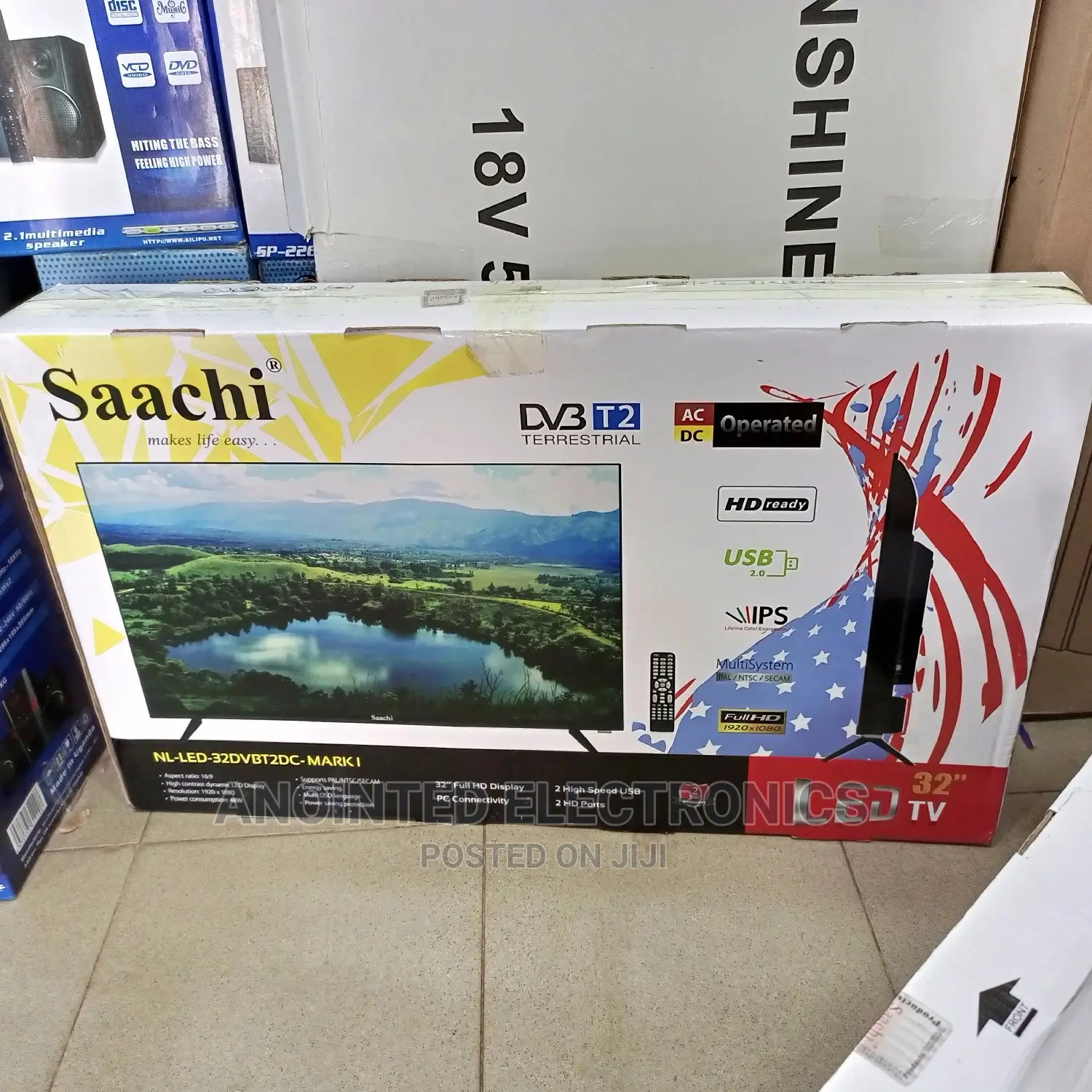 Saach 32" Flameless