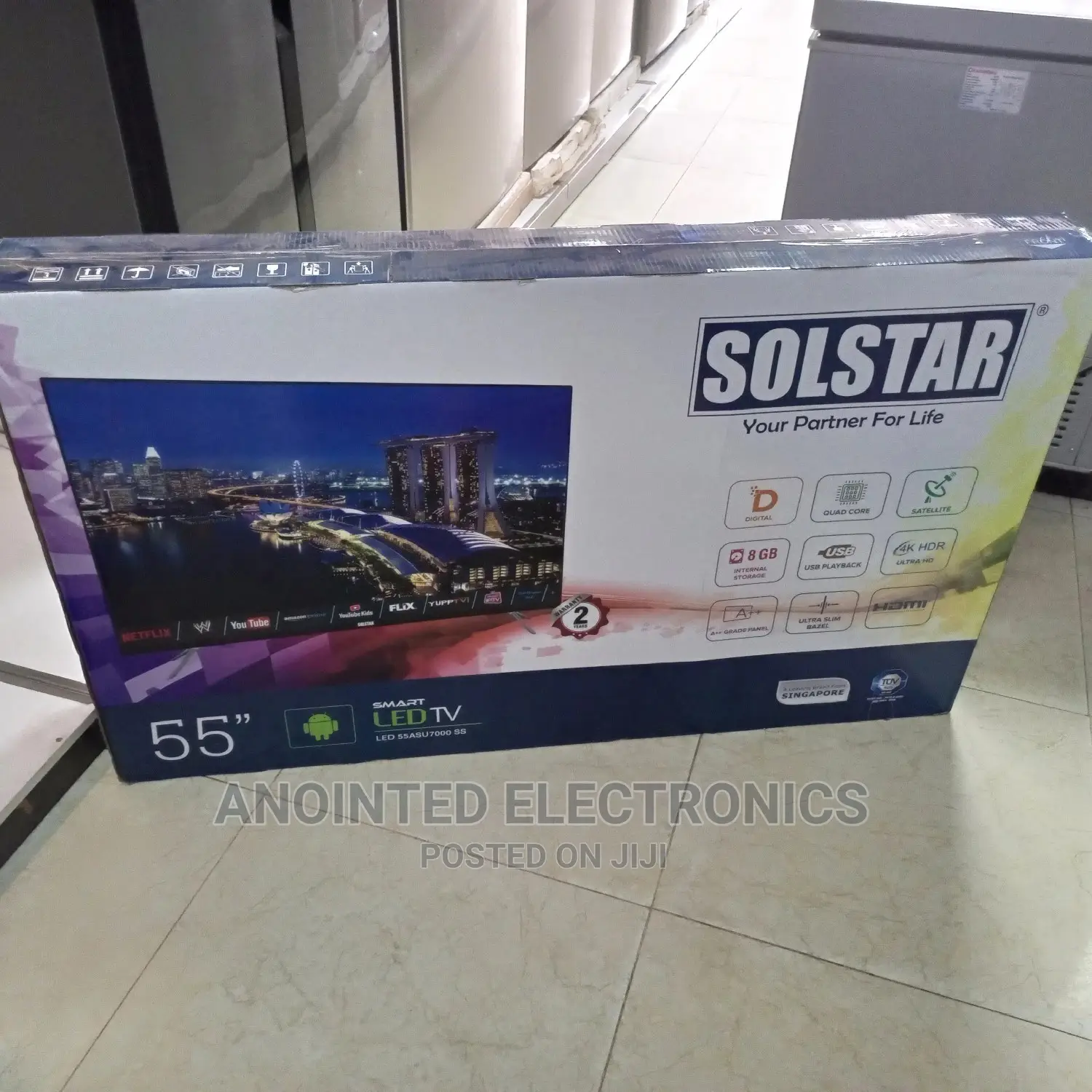 Solstar Smart Tv 55"