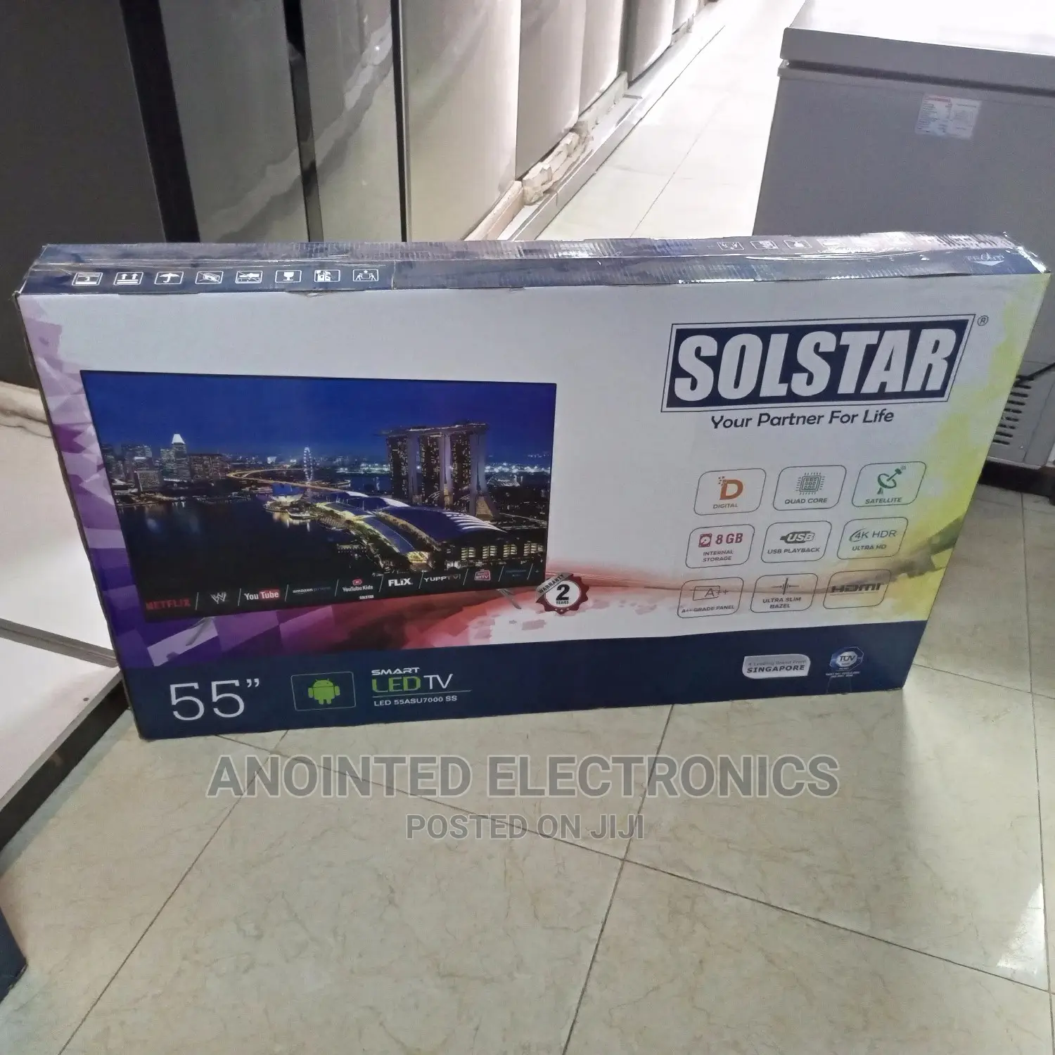 Solstar Smart Tv 55"