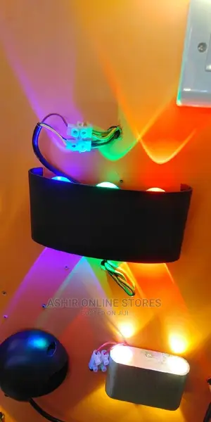 Wall Lights With Difrent Colours