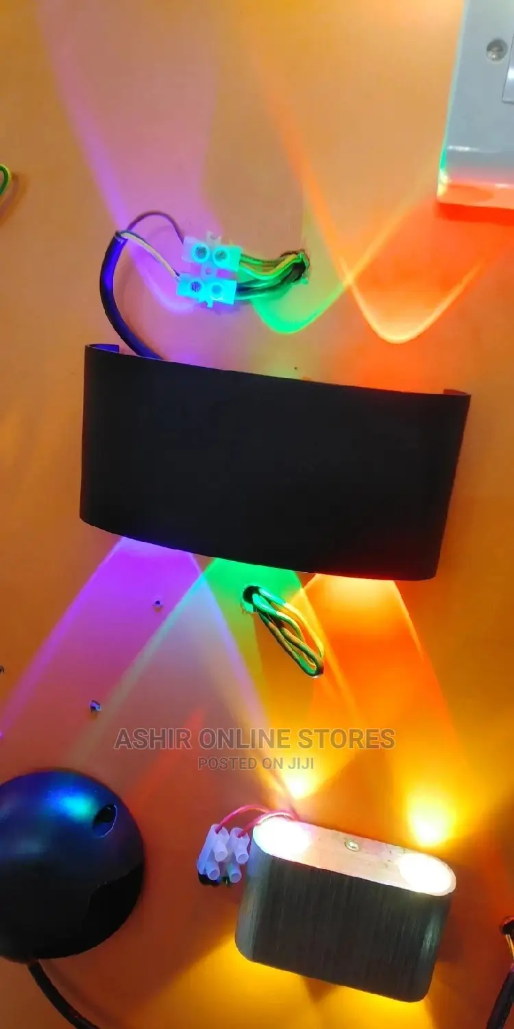 Wall Lights With Difrent Colours