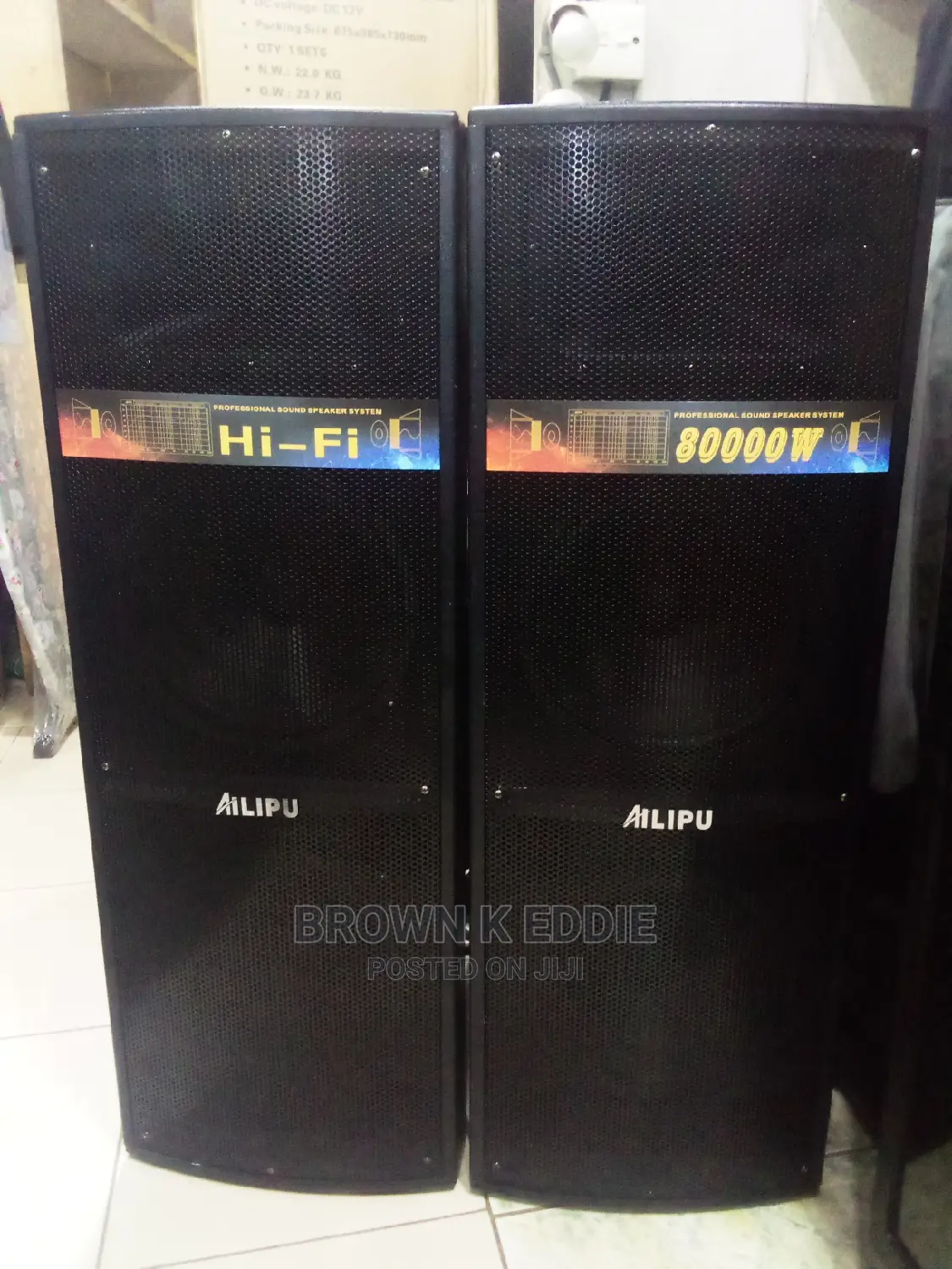 Alipu Full Range Amplified Speakers