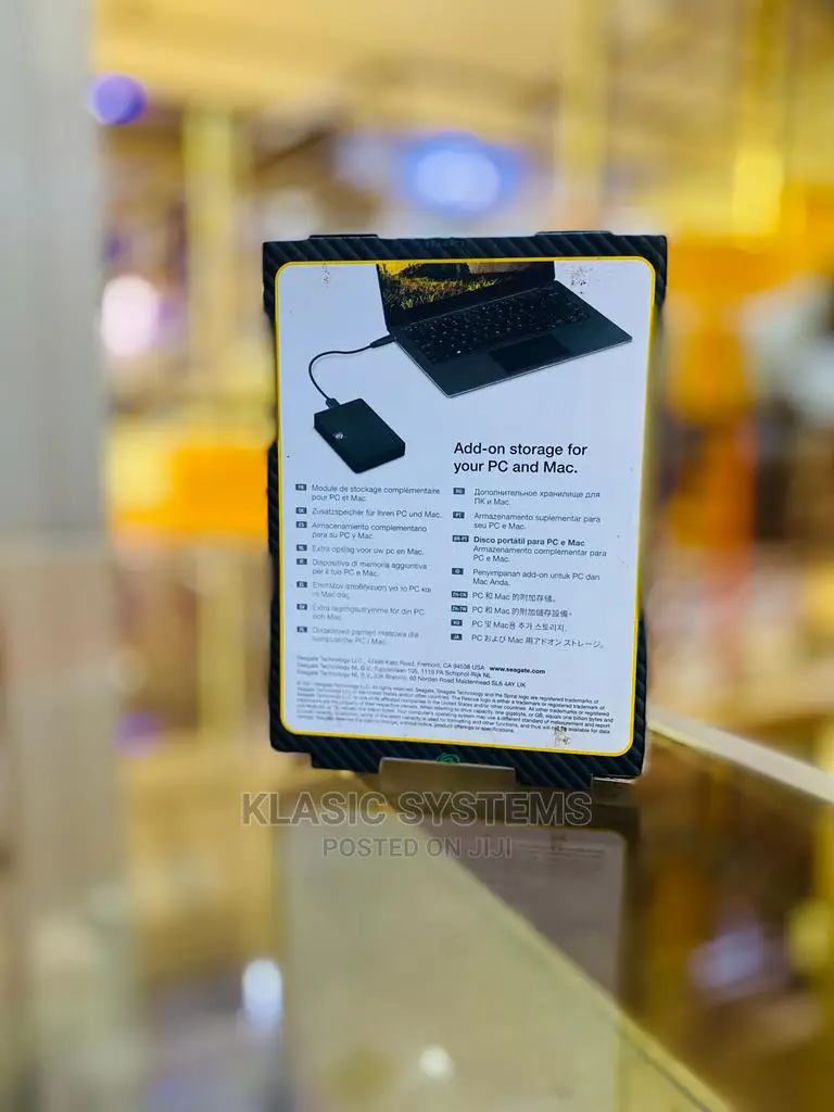 Seagate External HDD 4tb