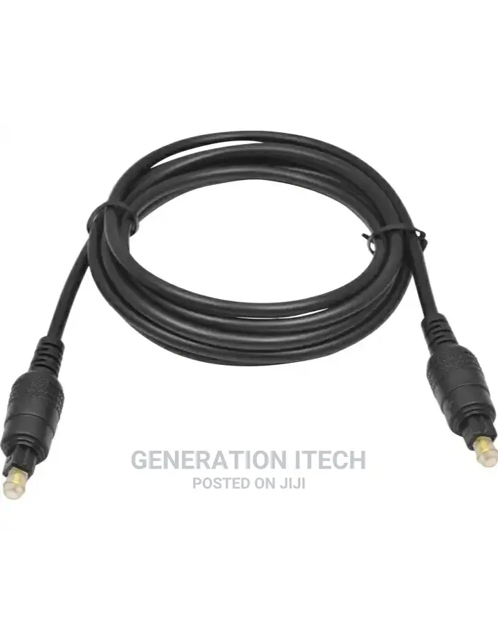 3M - Black Digital Fiber Optical Audio SPDIF Toslink Cable