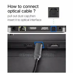 3M - Black Digital Fiber Optical Audio SPDIF Toslink Cable