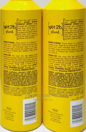 ORIGINAL Got2b Glued Blasting Freeze Strong Holding Spray 1p