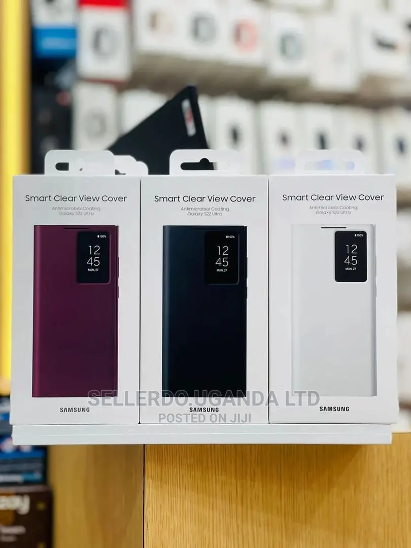 Galaxy S22 Ultra Smart Clear View Cover in Central Division