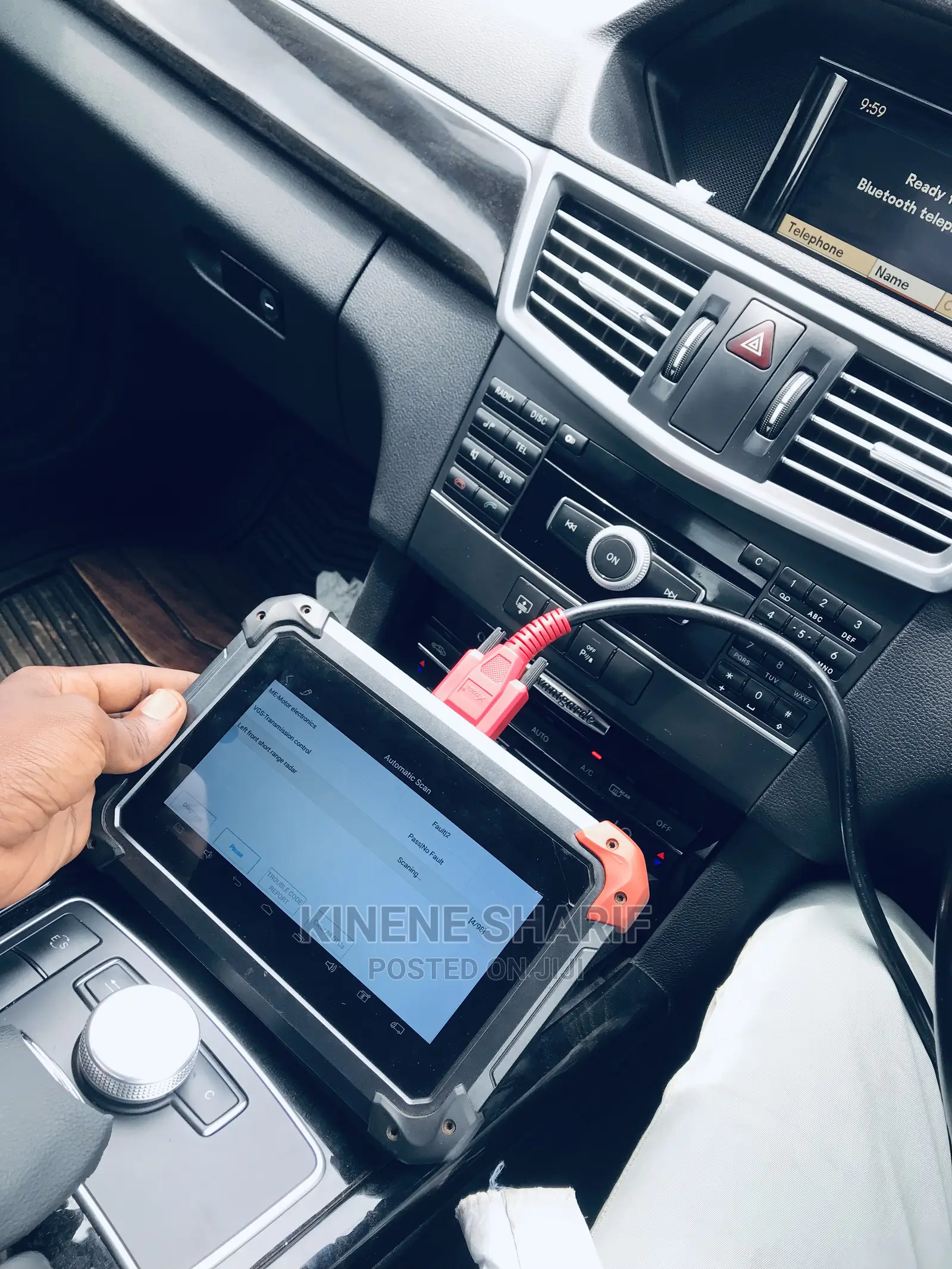 Car Diagnosis and Repair.
